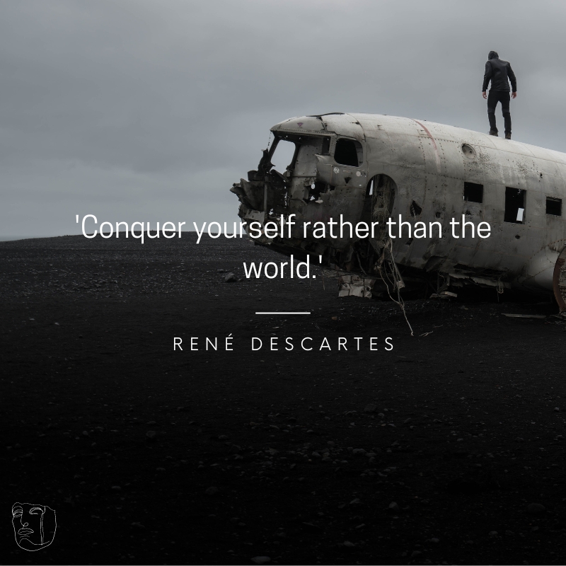 moicthestoic's tweet image. 8 Life-changing philosophical quotes by &quot;René Descartes&quot;.

1.
