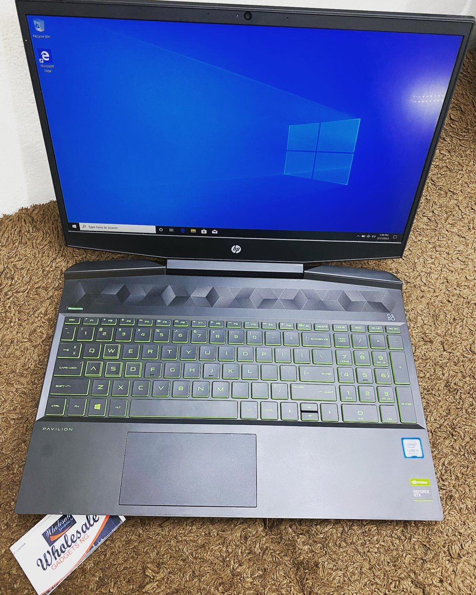 wholesaleGNG's tweet photo. HP Pavilion Gaming Laptop 15 | Core i5 | 16gb Ram | 512gb ssd | 4gb Dedicated Graphics | 9th Gen |- #495k
.
Dm or WhatsApp 09124386877
Call/WhatsApp 07068831978
.
Grade A, Premium Uk Used
Pay on delivery Within Lagos
.
Aisha Buhari #NationalShutdown INEC Sagamu https://t.co/H0IQrLWQu5