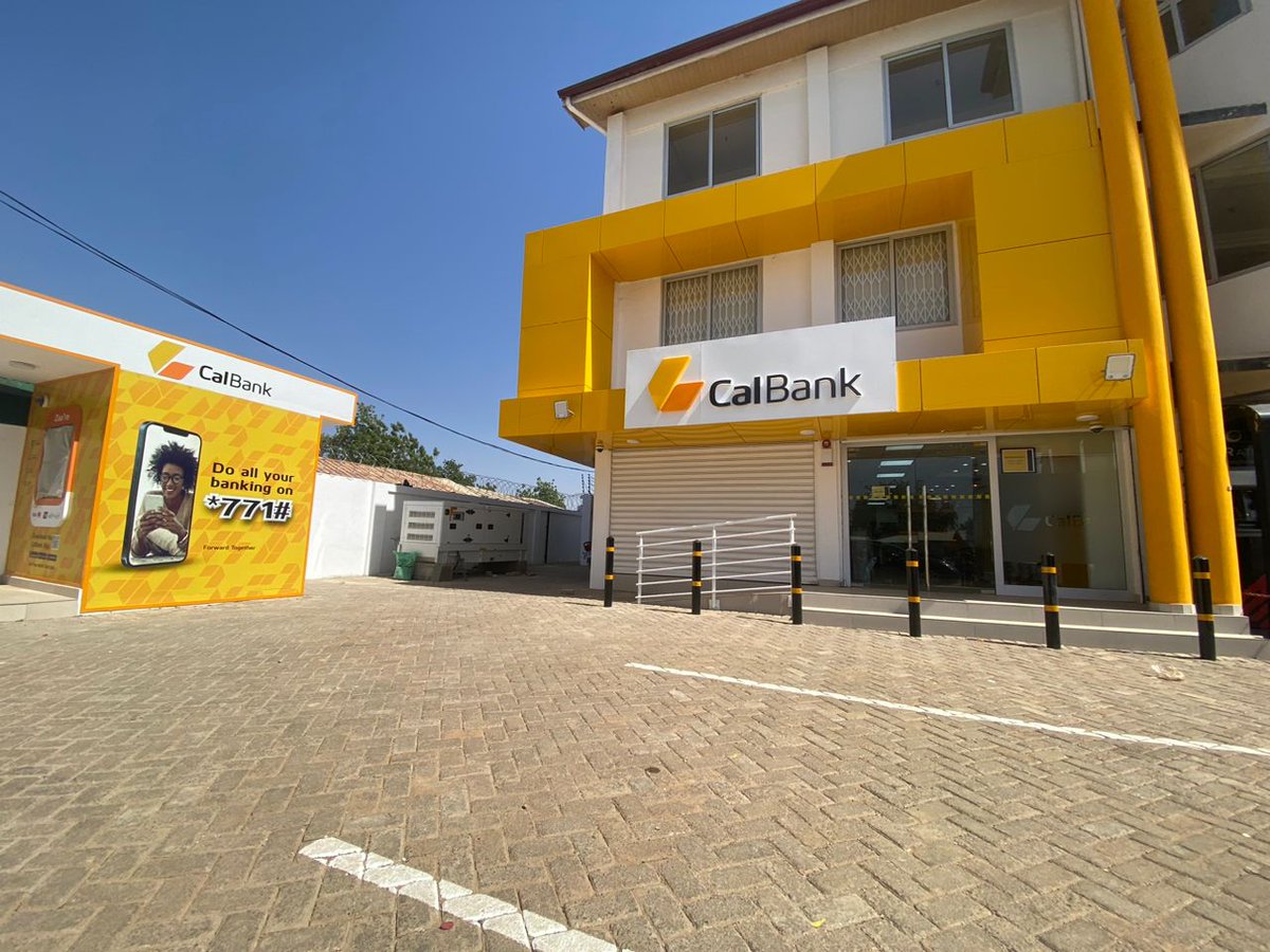 CalBankPLC's tweet photo. There's a 'new kid on the block' that adds up to the ever-growing CalBank family. Can you identify which branch this is and where it is located?🤔🤔

#CalBank #ForwardTogether #newbranch #banking https://t.co/Lm7QeFB348