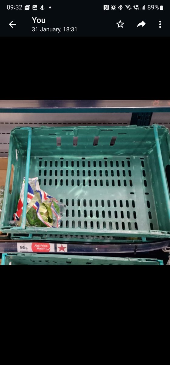 Perhaps if our UK supermarkets paid the prices that European supermarkets pay then their shelves wouldn't be empty....€4.19 for a cauliflower in Spain v £0.95 for a cauliflower in England but the shelves are empty... we don't need to employ Sherlock Holmes to work out why.