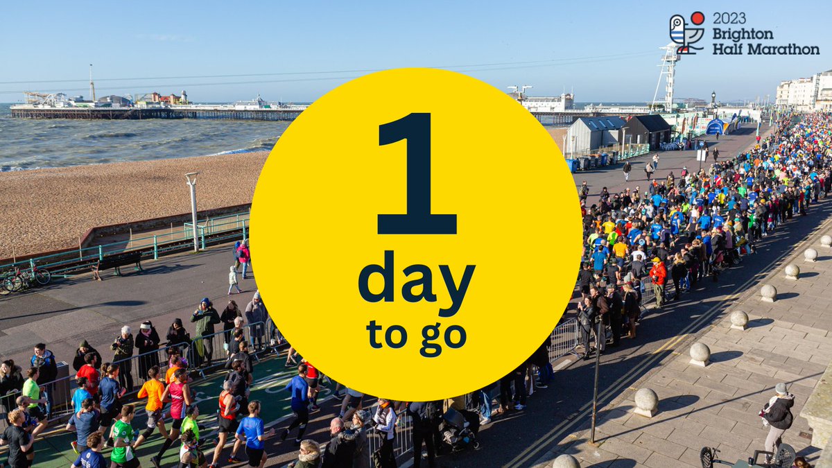 Brighton Half tweet media