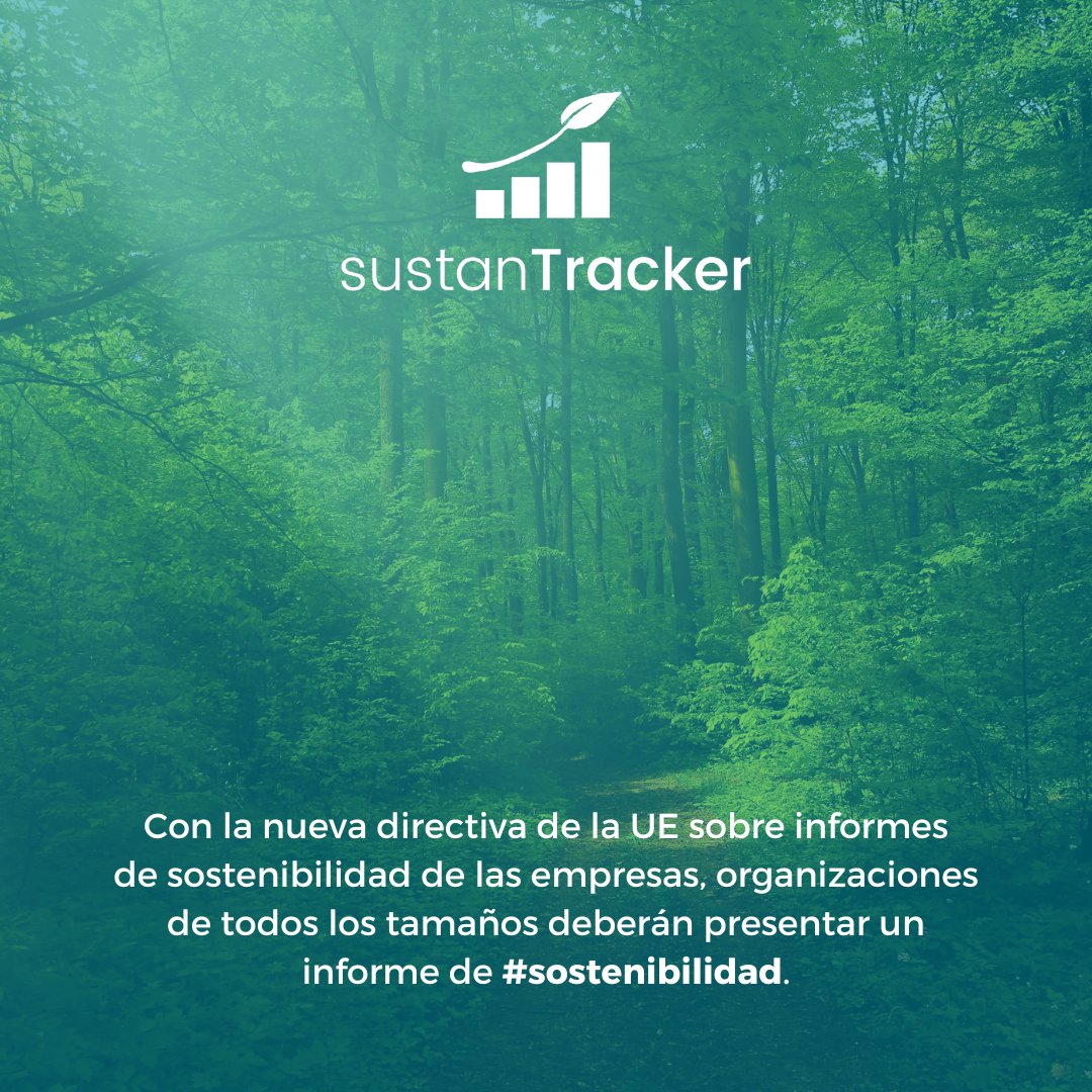 ¿Conoces la nueva directiva #CSRD de la Unión Europea? Con la aplicación de esta nueva directiva en los próximos años, organizaciones de todos los tamaños deberán presentar un informe de #sostenibilidad fomentando así la #transparencia.

¿A qué esperas a iniciar tu estrategia?