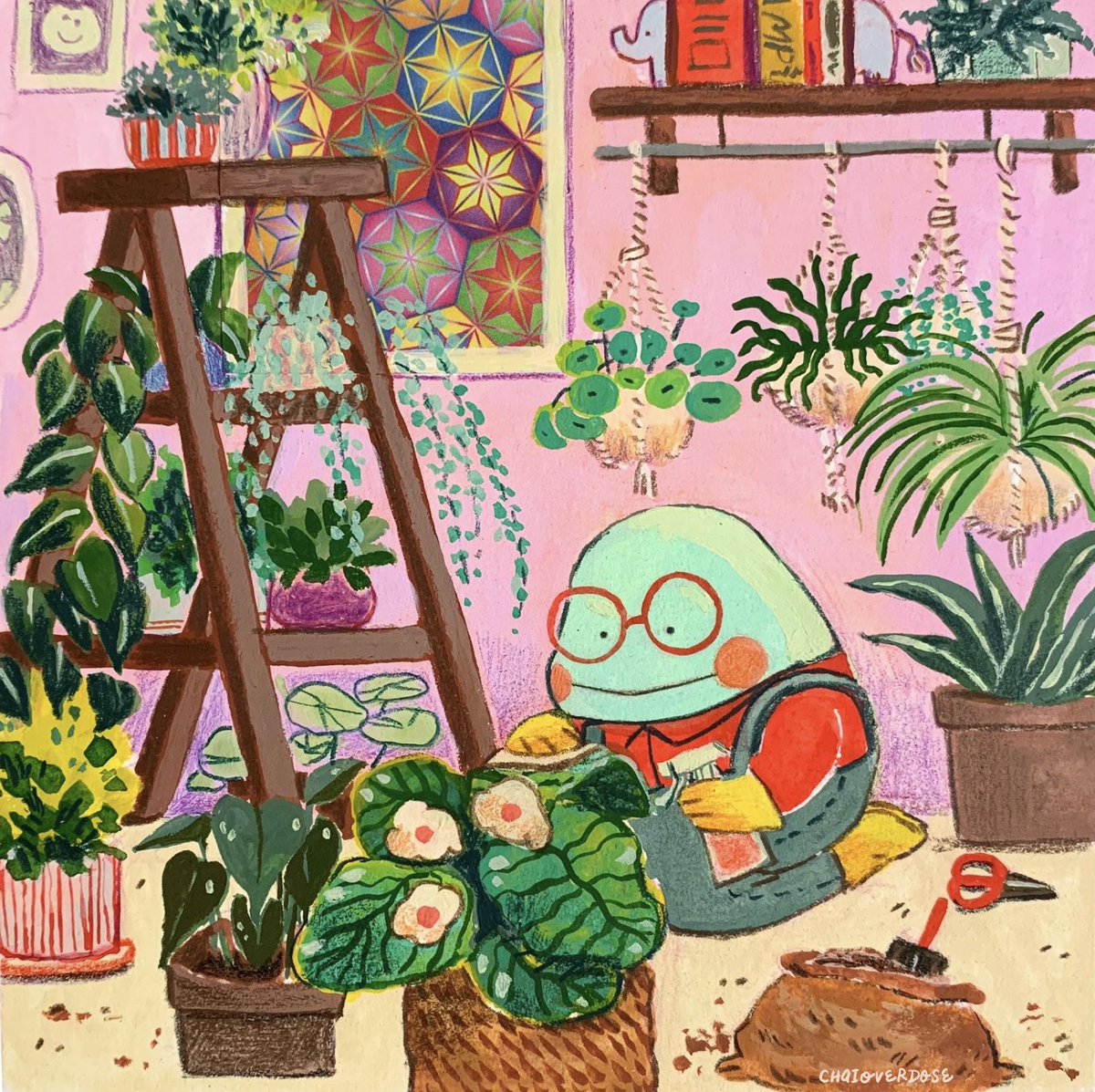 chaioverdose's tweet image. It is my birthday today! 🎂✨
Here’s to another year of cozy critters and bright colours! 💕

All likes and RTs are 🥹💖