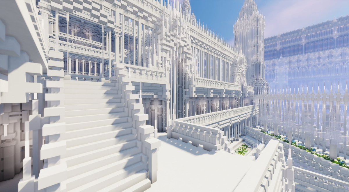nocolorsky's tweet photo. Minecraft
🔹🔸白城世界🔸🔹
旧ワールド リソパ変更後
連なる白い城
#マインクラフト #マイクラ建築 #白城世界
#Minecraft #Minecraftbuild #artMinecraft https://t.co/ffQS4PLTf7