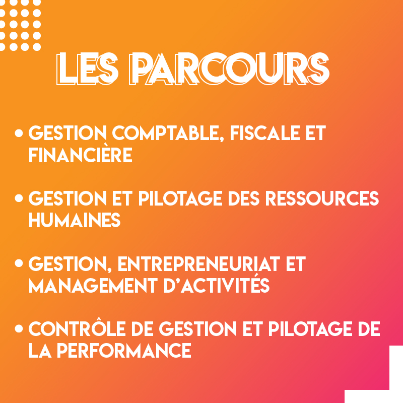 IUTdeLens's tweet image. Aujourd'hui, zoom sur notre BUT Gestion des Entreprises et des Administrations 🟠 

Profils acceptés, choix de parcours, poursuites… 🧐