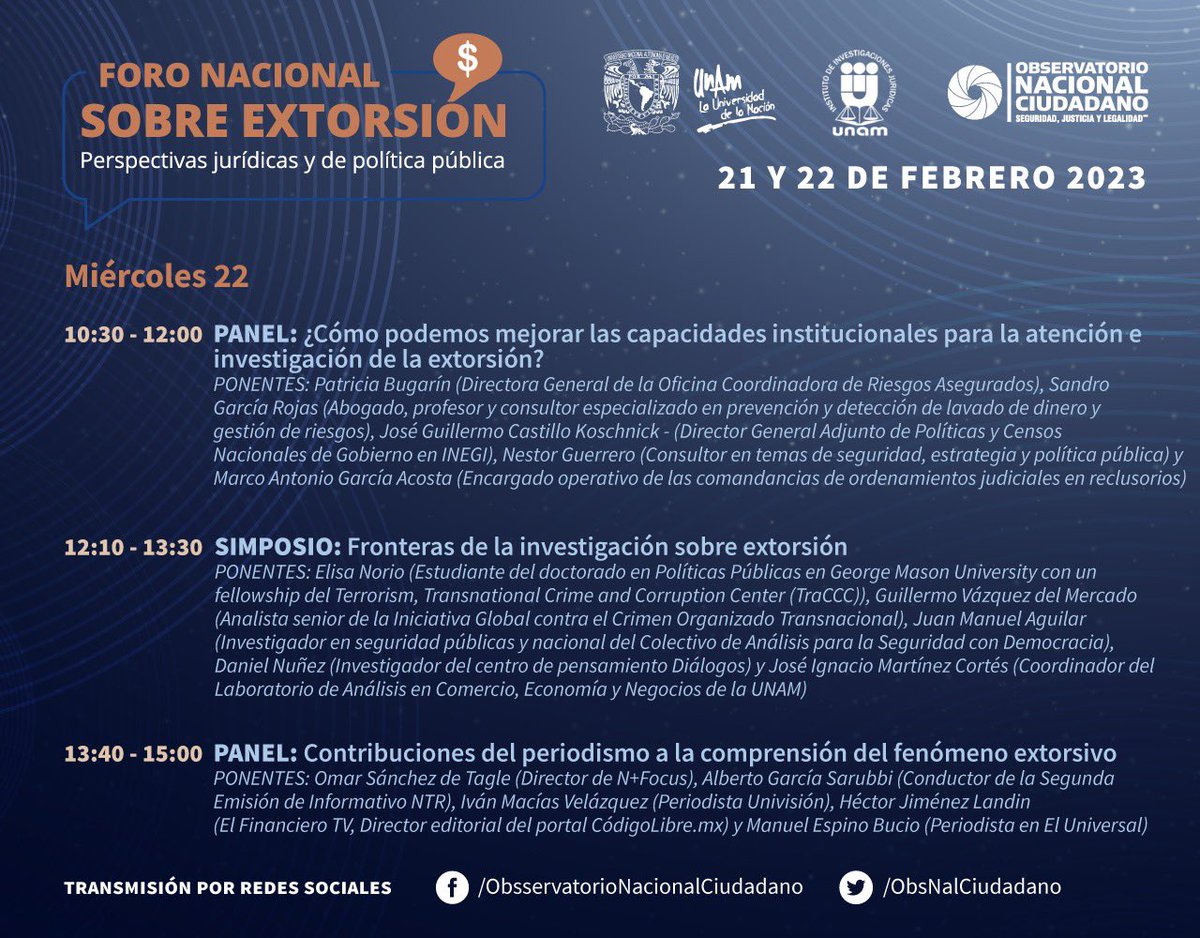 frarivasONC's tweet photo. @hdemauleon Querido Héctor mañana @ObsNalCiudadano llevaremos a cabo un foro con autoridades con el fin de impulsar una ley general y una estrategia de combate a este delito, abrazo https://t.co/wmesBhr8wV