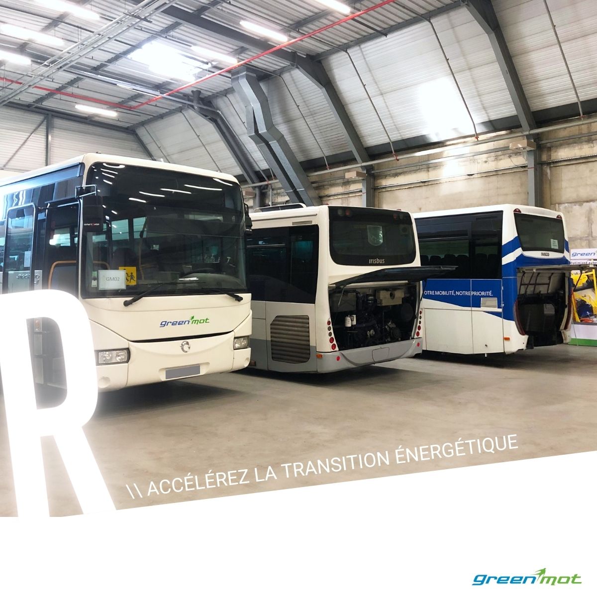 Ils sont tous là ! Les cars Iveco Crossway sont au garde à vous pendant leurs sessions de conversion ⛽➡️🔋 En savoir + sur le #Rétrofit ➡️ow.ly/owtI50MXcyR #AtelierMécanique #TransportScolaire #TransportDePassagers #TransitionEnergétique