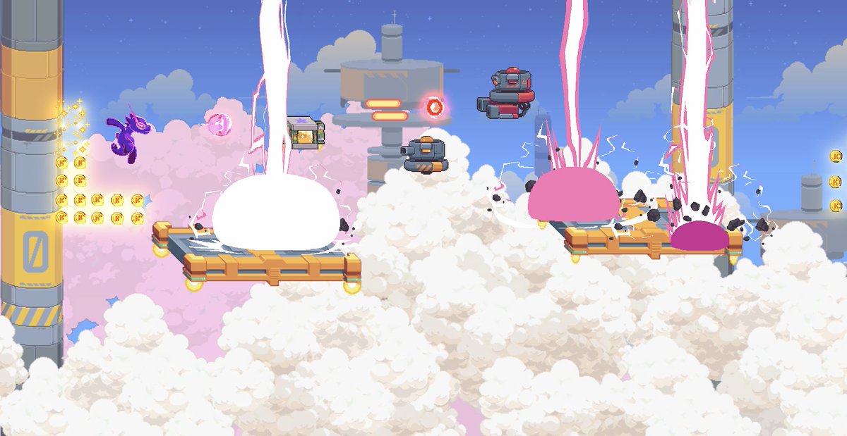 Took a screenshot from a play test for our upcoming mobile game <a href="/KaijuKingz/">KaijuKingz</a> - it's a bit harder then the first rooftop rampage - the other levels are easier though haha.  Still have a lot to polish but excited to get it released.