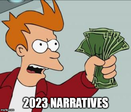 Medusora's tweet photo. Hello, it's been a long time since I wrote a thread, but seeing that the Bear market is almost over, I decided to make a thread about crypto narratives that will give you a lot of profit if you diversify well on time.

Alpha thread! 🧶 https://t.co/I2AfTFm04N