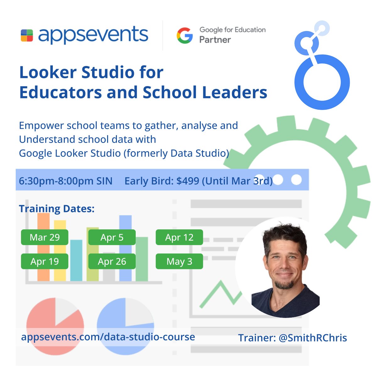 appseducom's tweet photo. Improve your learning and gain valuable insights for effectively sharing data as information. You will be equipped with the skills to help your school to become not just “data rich” but “information rich.” https://t.co/lVs65BNhsy 

#GooglePD #AppsEvents #LookerStudio https://t.co/9GiNWV1Qs7