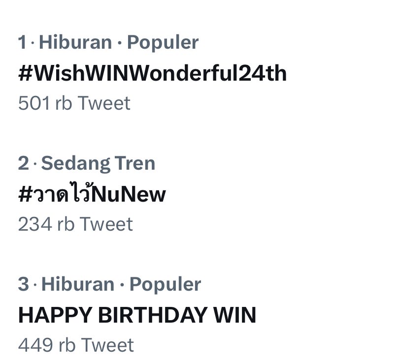 MasWinmetawin's tweet photo. 500K, lets go 1M

Happy Birthday WIN

#WishWINWonderful24th
#winmetawin @winmetawin https://t.co/Agu1Choj3S