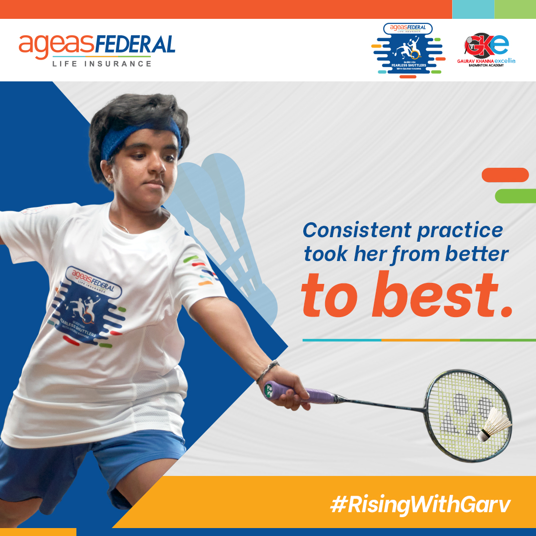 AgeasFederalQFS's tweet photo. With her confidence and talent, Nithya became World No. 1 in the span of a year. She's now aiming for Gold at the 2024 Paris Paralympics and is all set to reach newer heights. Join us in celebrating her rise to Paris 2024.   

#RisingWithGarv  #AgeasFederalLifeInsurance https://t.co/AtSy8Wpb2R
