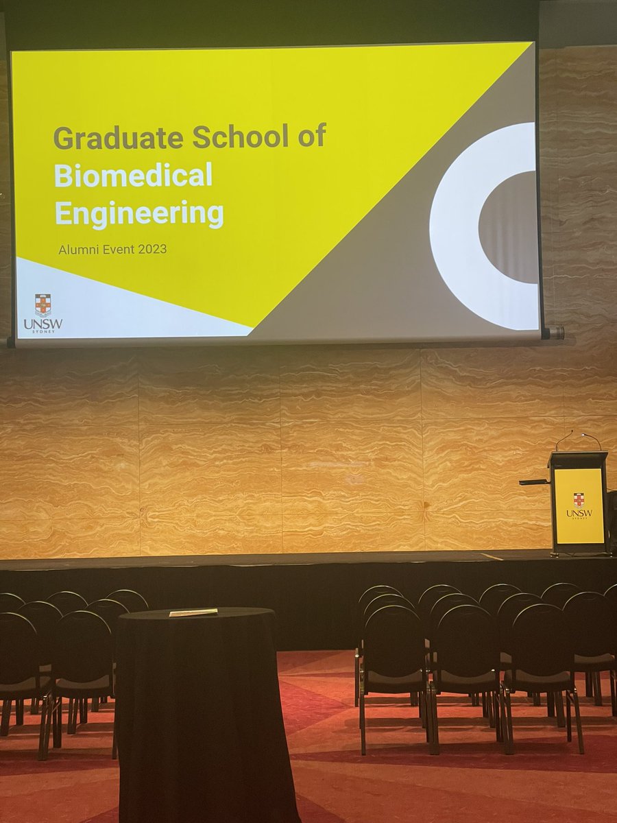 nigelhlovell's tweet photo. Bump in happening for our first UNSW Biomedical Engineering Alumni event. Looking forward to seeing lots of new and familiar faces #BioMedEng #GSBmE #IHealthE https://t.co/rW38dysvoX