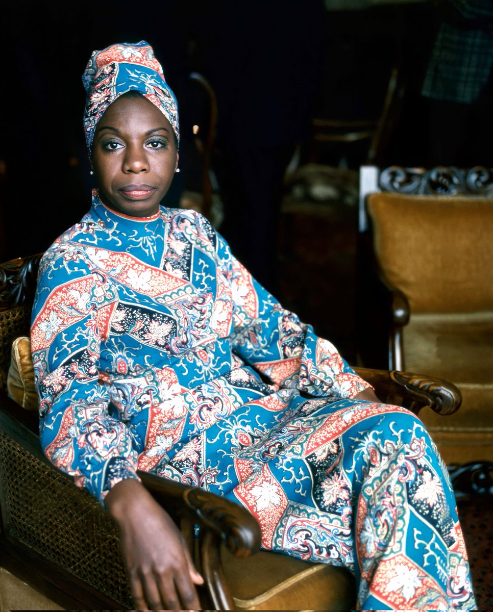 Happy Heavenly 90th Birthday to The Legendary Nina Simone, One of the Greatest Artistes to ever live, Rest In Power Queen 🙏🏾