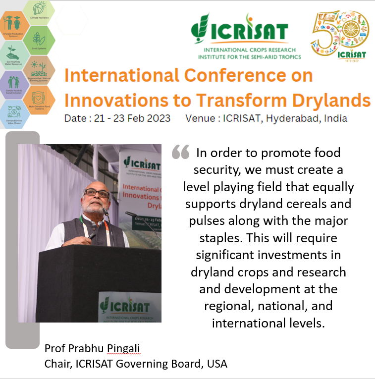 ICRISAT tweet media