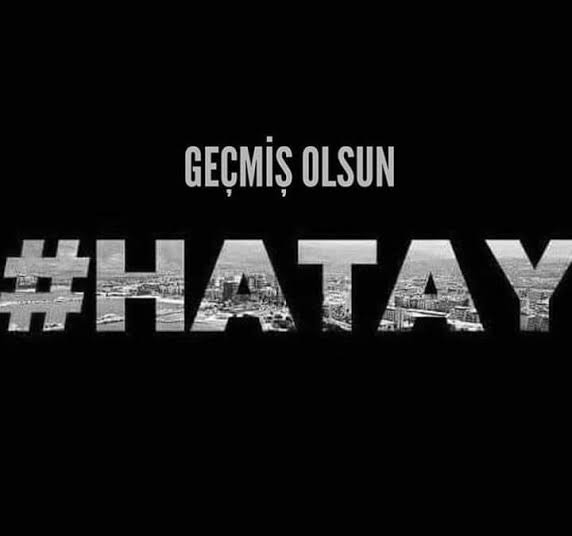 Başımız sağolsun...
Hatay'ın Defne ve Samandağ ilçelerinde meydana gelen depremlerde hayatını kaybeden vatandaşlarımıza Allah'tan rahmet, yakınlarına sabır, yaralılarımıza acil şifalar diliyoruz. 
Aziz milletimizin başı sağolsun.
<a href="/isaberge65/">İsa Berge</a>
