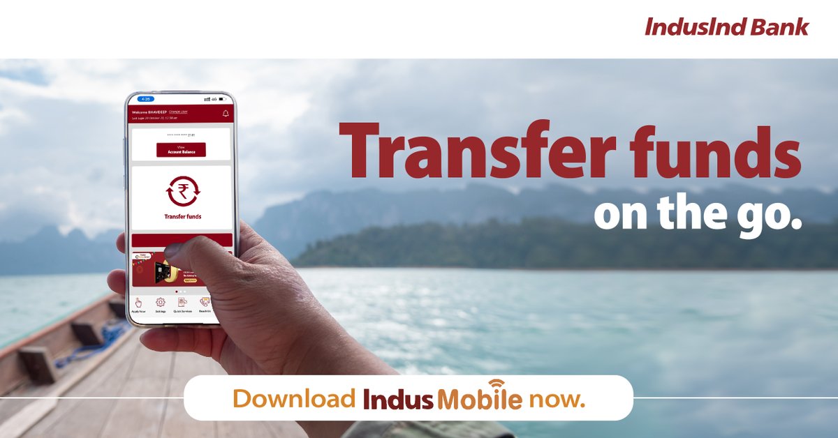 Hinduja Group on Twitter "RT MyIndusIndBank Download the IndusInd