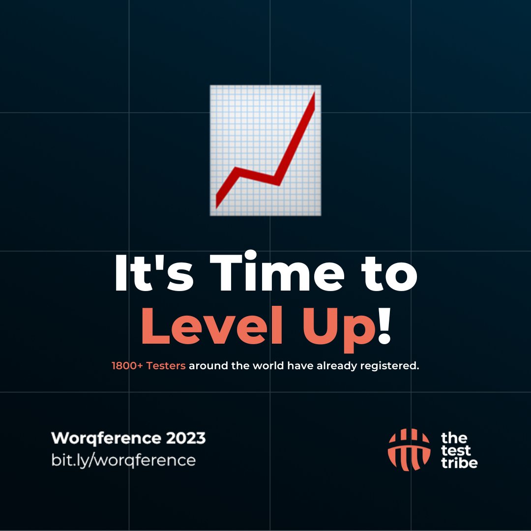 Discover the full potential of your software testing skills &amp; gain industry insights at Worqference - an un-missable event for software testing professionals.🔥
