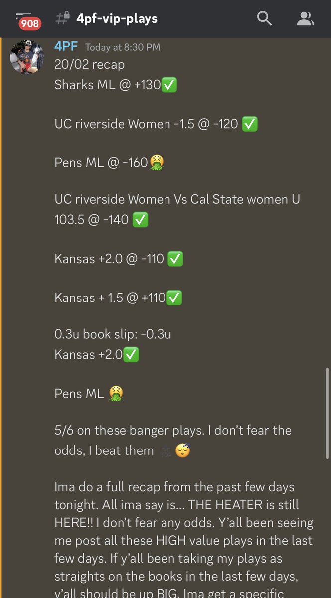 4PF4SB's tweet photo. 🚨Giveaway Alert🚨 

I have been going crazy this past week. Beating the odds each day! The community has been eating with me as well. Went 83% on all of my straights that I posted today! 

Giveaway rules:
1. Must follow @4PF4SB 

2. Like+Retweet this tweet. 

#PrizePicks #dfs https://t.co/mNWhyZQvJr
