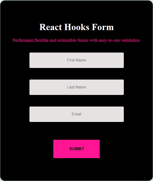 Pranavitwit's tweet image. I built a form using React Hook Form, a game-changer! So easy to use and reduced my code by a lot. #reacthookform #webdevelopment