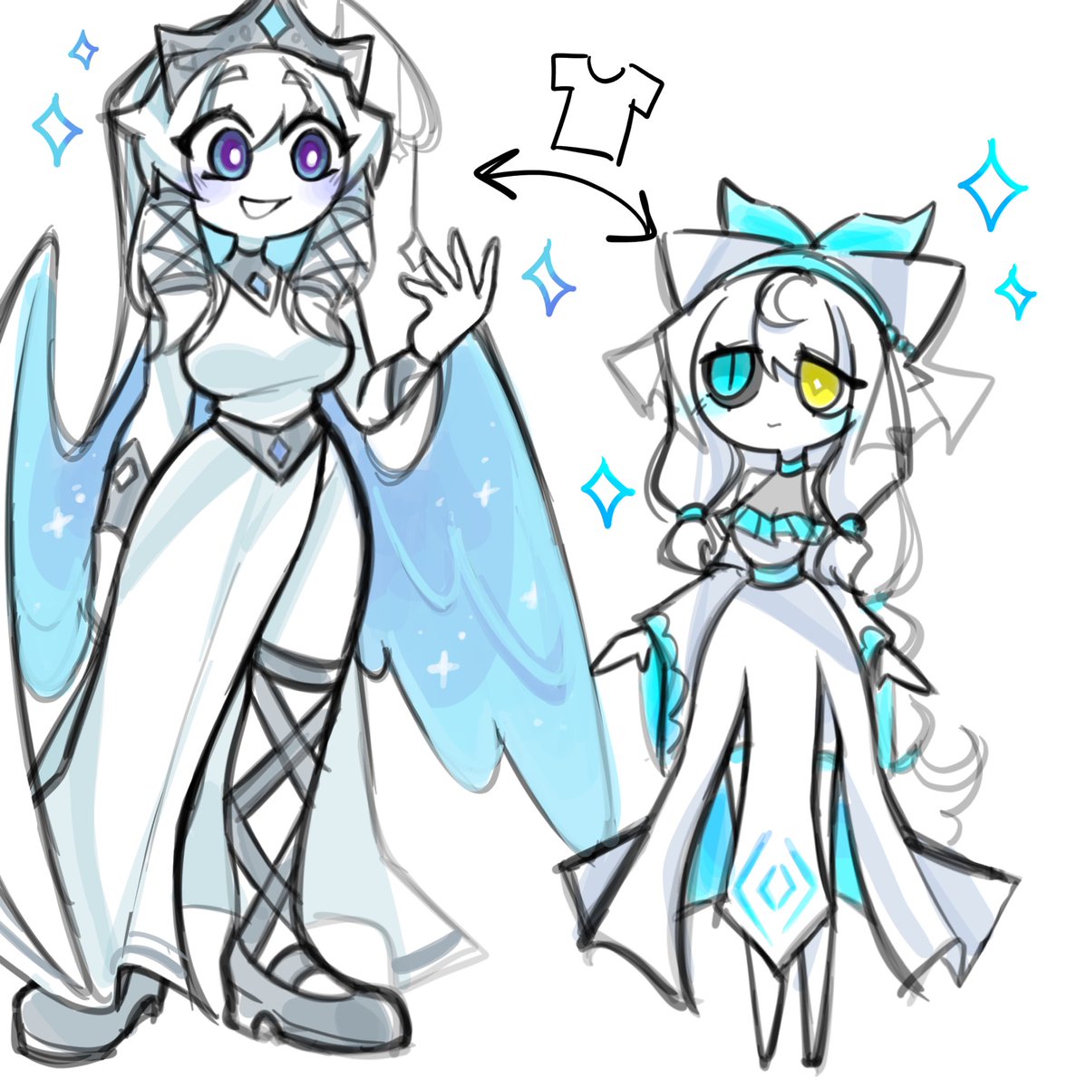 @yraisel They exchanged clothes👗😇✨