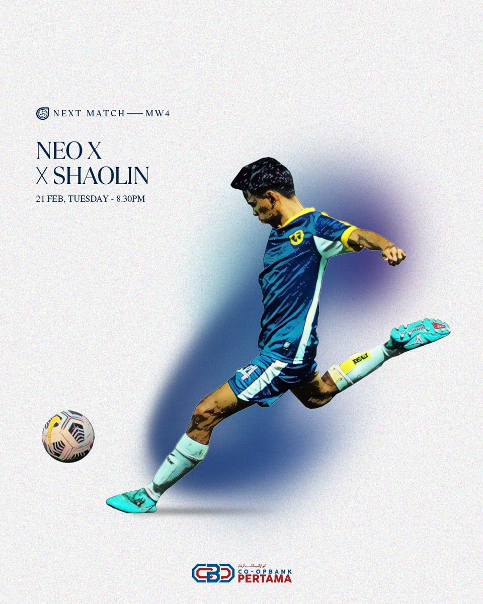 neoxfc_official's tweet photo. Matchday!
v Shaolin. Let’s go!

#NeoXOurHome https://t.co/c1mo6dNWrD