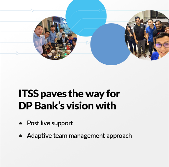 TeamITSS's tweet photo. #ITSS is proud to have partnered with #DPBank to help achieve its goal of becoming the #1 bank in Cambodia. With our industry-leading expertise &amp; innovative solutions, we deployed the #Temenos Transact system &amp; provided comprehensive product training to DP Bank's internal team. https://t.co/1S6MtWSnoN