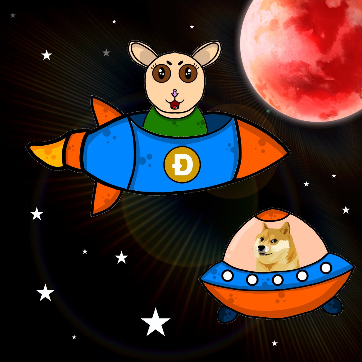 RenallaNFT's tweet photo. 🌟 New Unique drop 🙌🏻

Slow loris and doge are best friends traveling the universe 🚀

#NFTCommunity follow @StielHugh 

Link in comments 👇🏻 https://t.co/lL105OUqRH