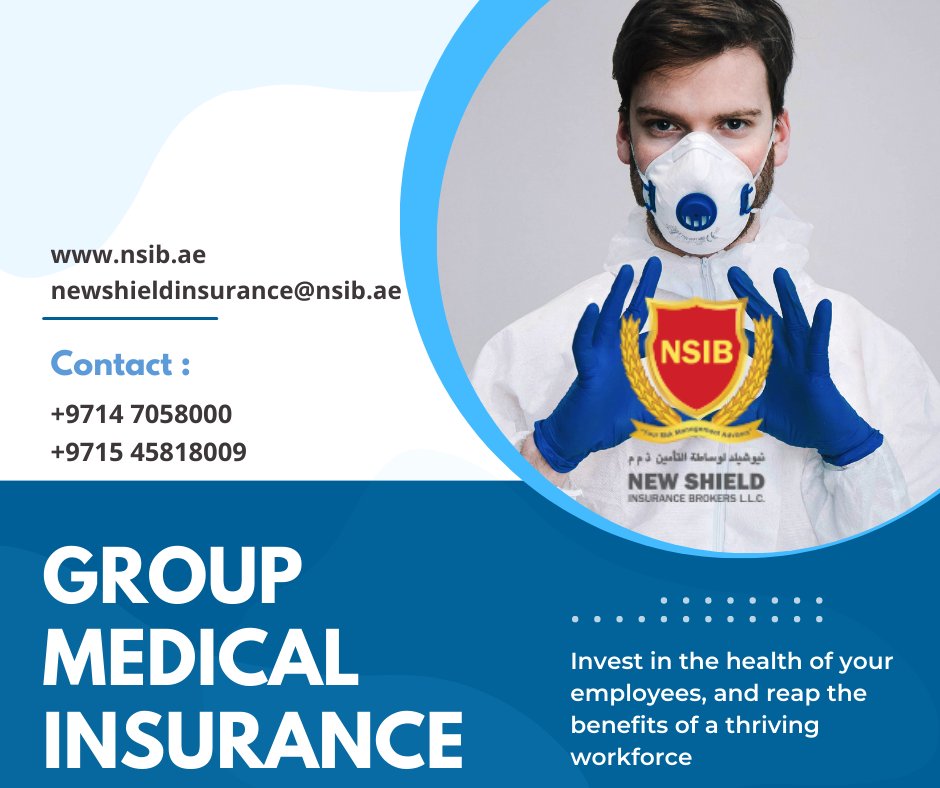 nsibllc's tweet image. #GroupMedicalInsurance #Insurance #InsuranceBrokers #MedicalInsurance #newshieldinsurancebrokers #dubai