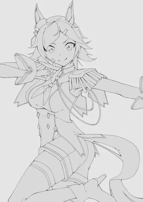 wipチケゾー!
#ウマ娘 #ウイニングチケット 