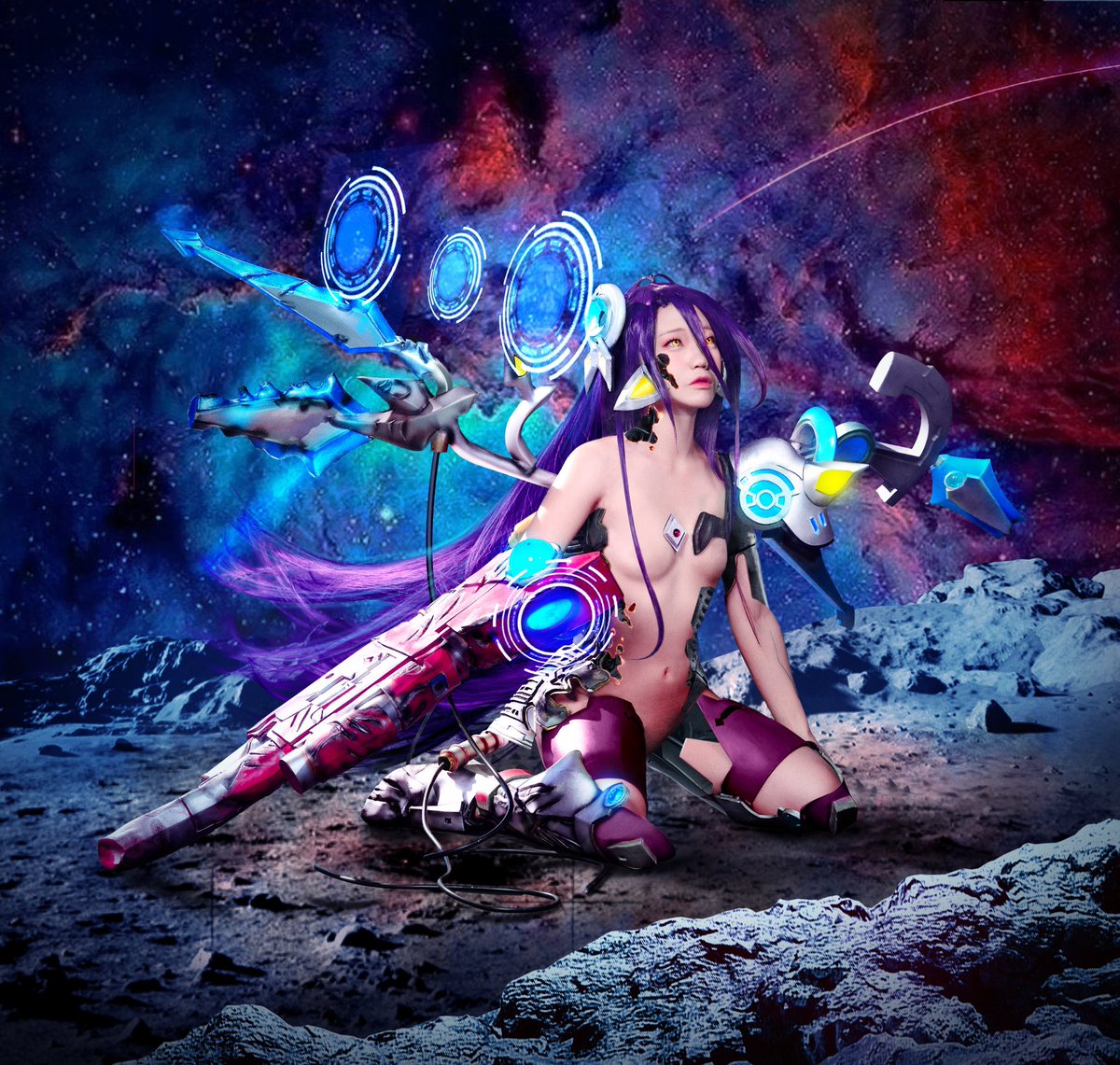 「シュヴィ 爱してる」
#ノーゲーム・ノーライフゼロ
#NoGameNoLifeZero 
#休比 #シュヴィ·ドーラ #cos

シュヴィ：<a href="/mojoecos/">毛喬</a> 
Photothx <a href="/Hightemplar_EK/">聖堂</a>