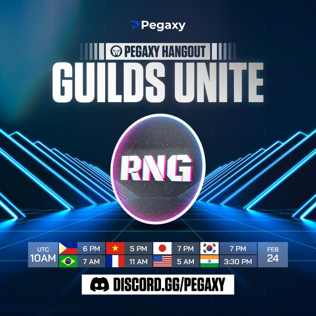 1/4 Connect and Conquer! Join the Guild of Your Dreams! 🤝

Get your game on and join us on February 24th at 10 AM UTC for an epic night of learning, engagement, and opportunities. This is one of the events you won't want to miss, so mark your calendars and let the fun begin! 🥳