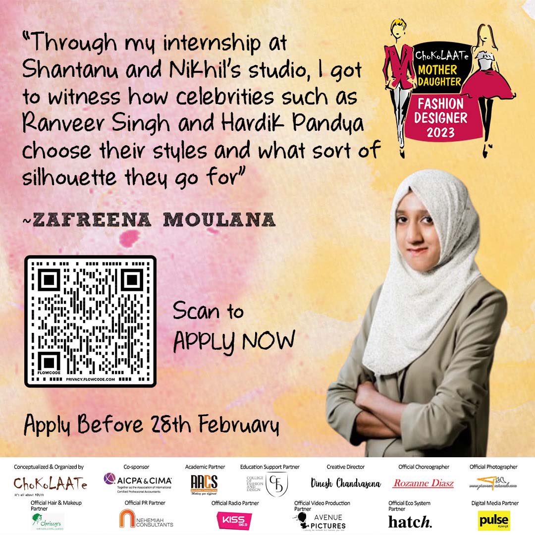 Grab the opportunity and make memories as much as you can, MDFD has provided aspiring fashion designers countless opportunities to help them improve their skills! If you’re a creative fashion designer, get on board with us for this year’s MDFD! 

#chokolaatemagazine