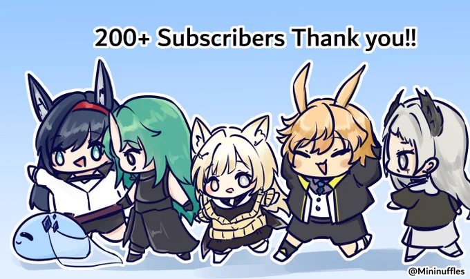 Day 33: Arknights Feat. Blaze, Hoshiguma, Nightmare, Leonhardt and Irene.I recently hit 200 subs on youtube so I drew some requests#ykrkgk #Arknights #明日方舟 #アークナイツ 