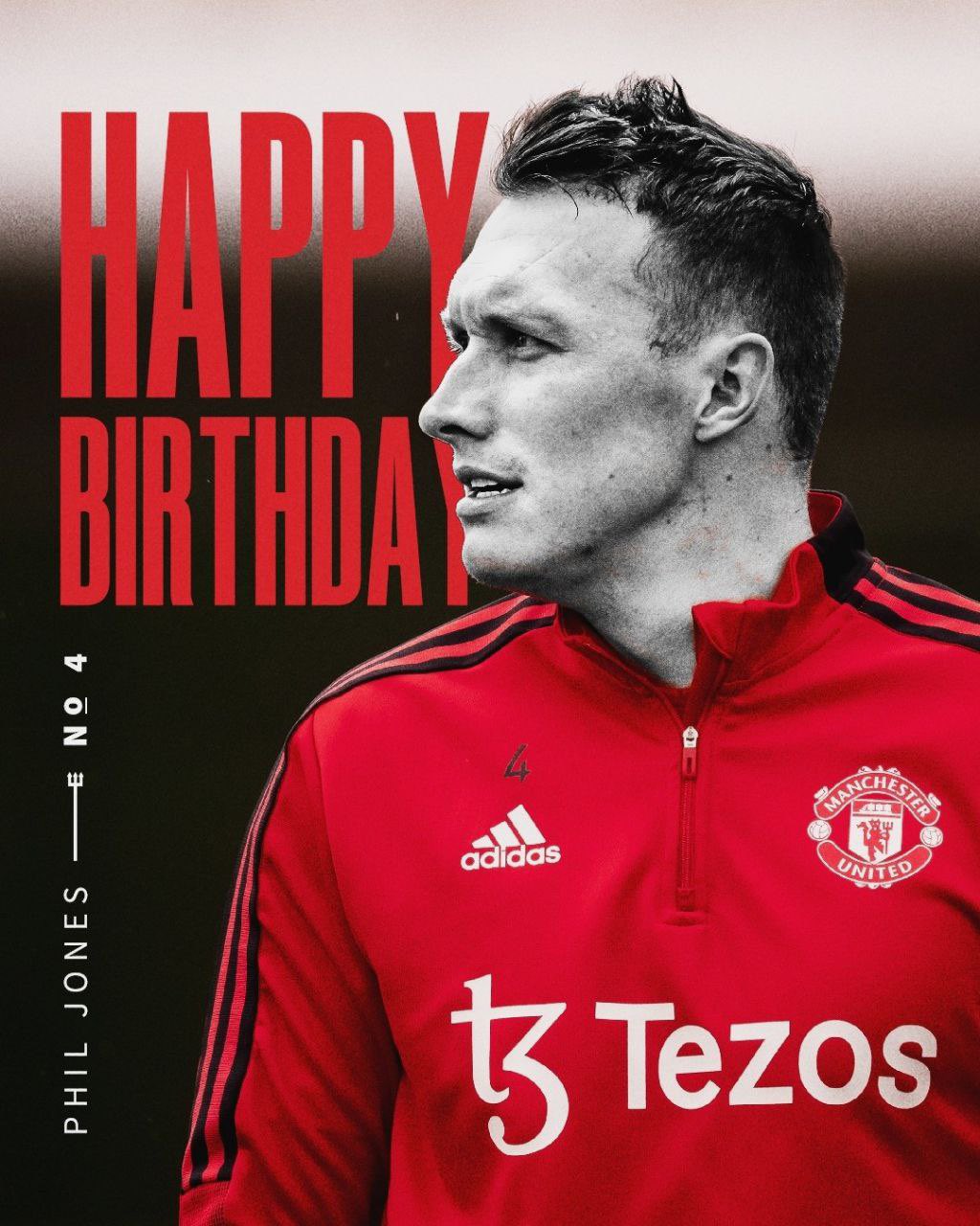 Happy Phil Jones to Birthday.  