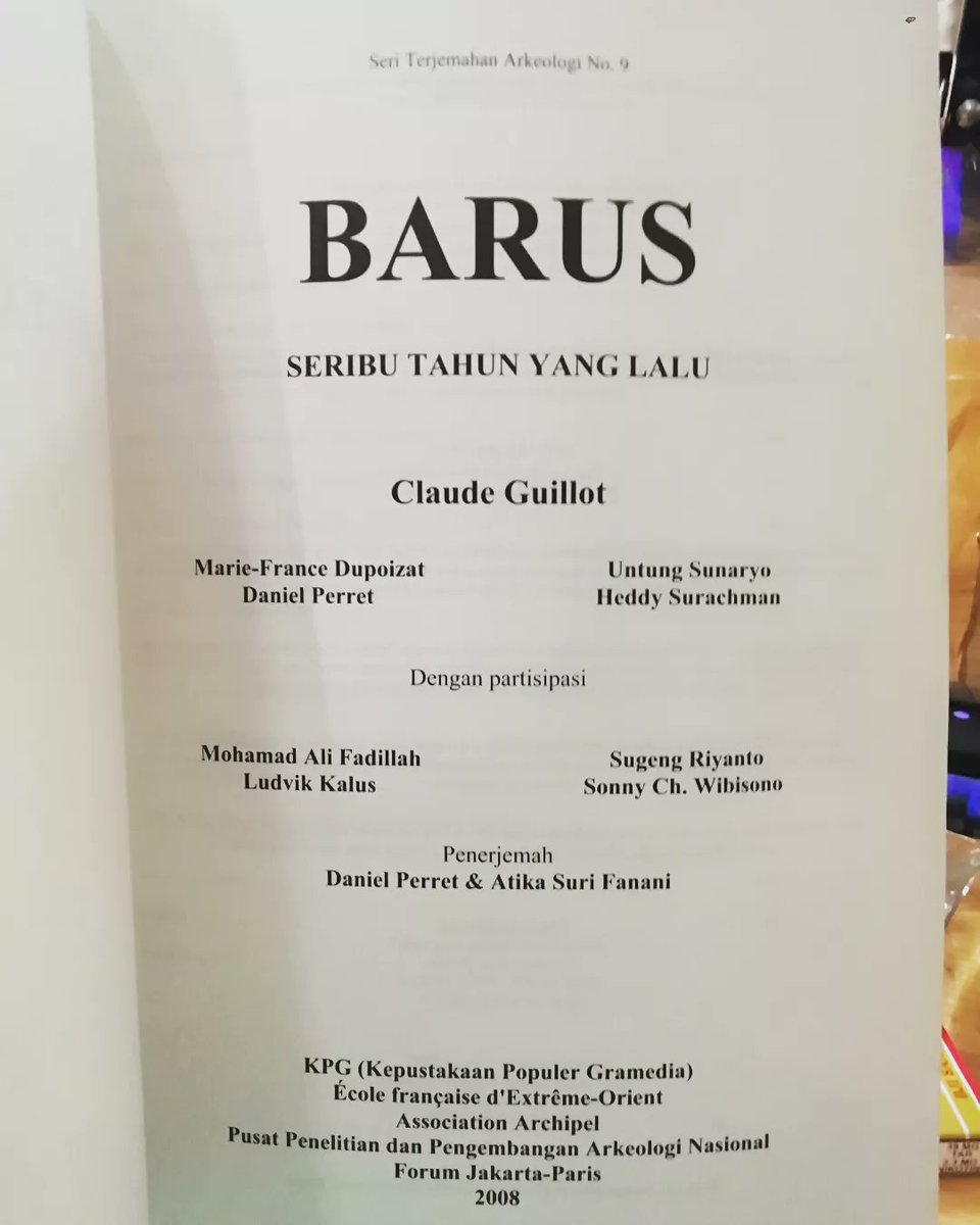 harrigieb's tweet photo. Barus Seribu Tahun yang Lalu
by Claude Guillot, dll
Published by KPG, 2008
Softcover, ukuran besar, 349 halaman, kondisi baik
100.000
#tokobalzac #barus https://t.co/Ys03viZ0X7