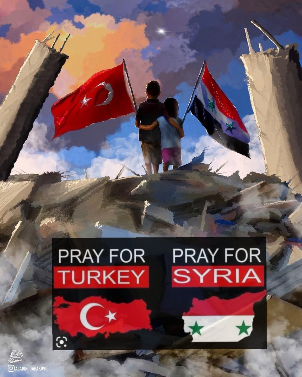 Buongiorno ❤️‍🩹
#PrayForTurkey #PrayForSyria