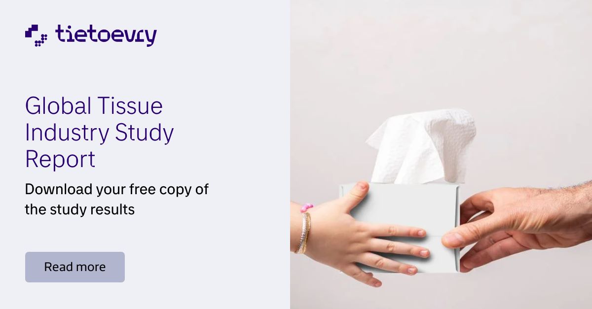 Tietoevry's tweet image. Profitability and sustainability are important development and improvement areas. What else did the 36 tissue producing corporations say? bddy.me/3Z4YYVh #tissue #tissueproducer #tissuestudy #tietoevry