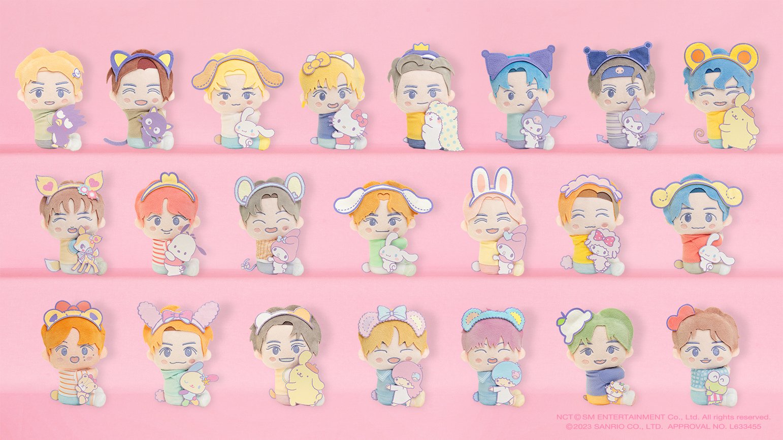 次世代グローバルグループ「NCT」×「SANRIO CHARACTERS」<br