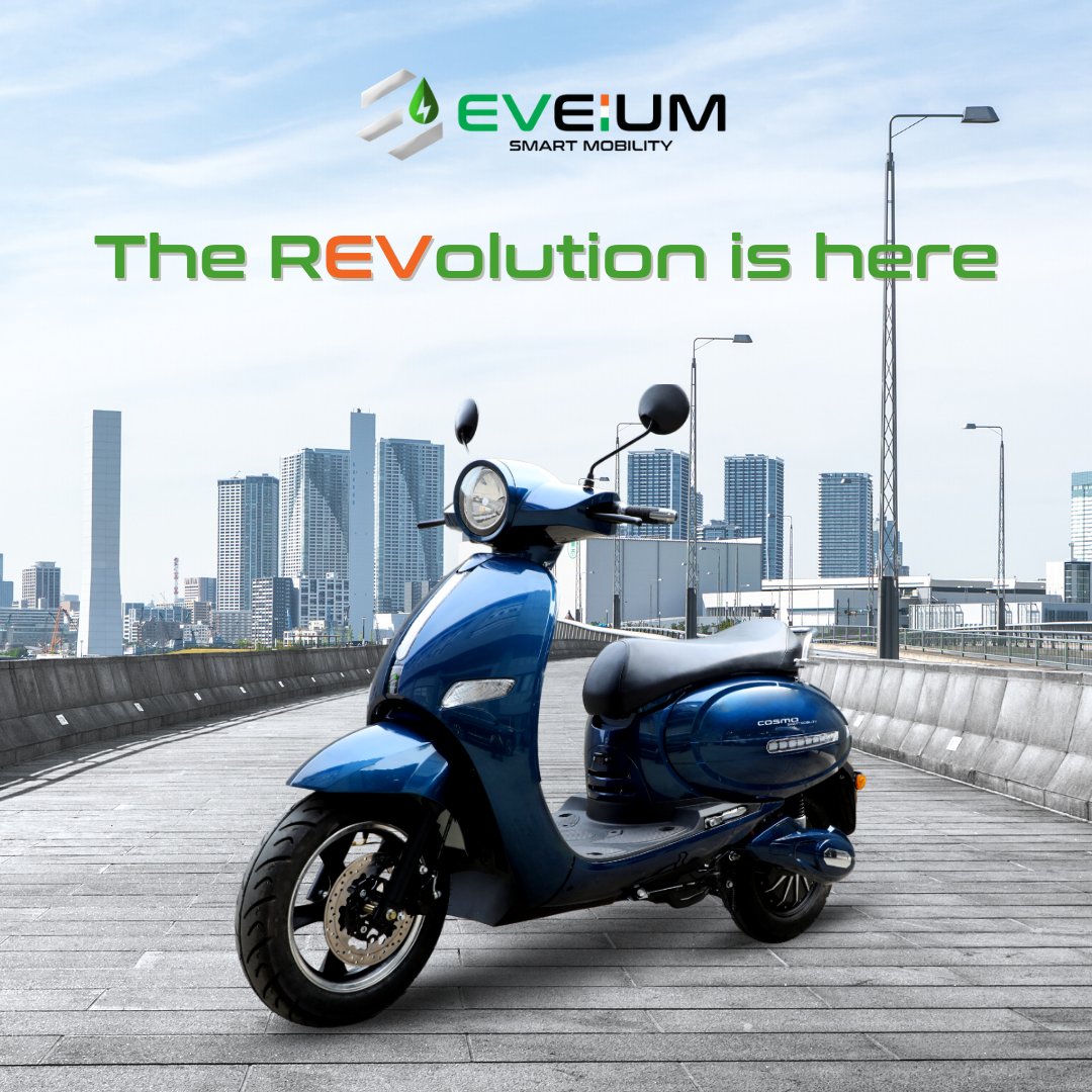 Eveiumdigital's tweet photo. Revolutionize the way you commute! Get yourself an EVeium
Visit our website: https://t.co/jvxd7kx9bw
#Eveium #electricvehice #smartmobility #emobilityweek #evrevolution #eveiumsmartmobility #electricvehicles #electricvehiclesarethefuture #evindia #evindustry #greenrevolution # https://t.co/FOEoFE92zR
