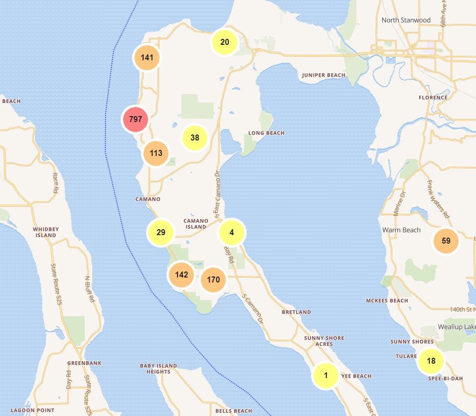 Planned Power Outage Camano Island