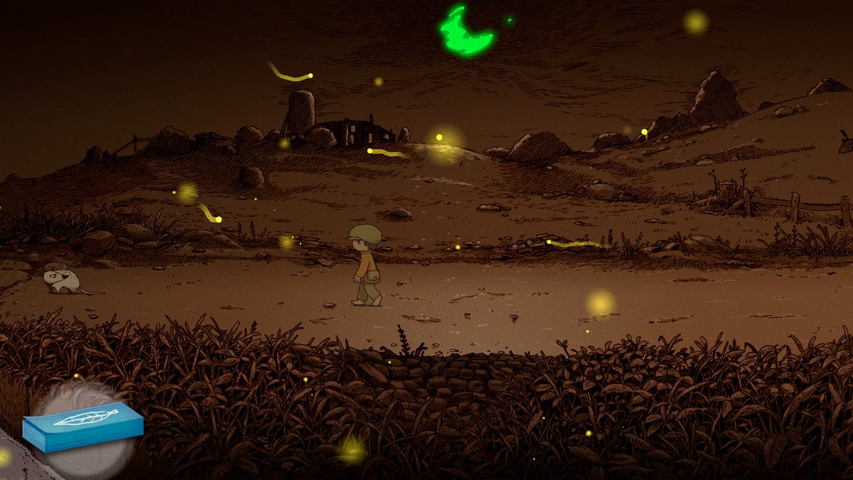 「横スクロールADV『OU』発売が2023年夏に延期-記憶喪失の少年が自身の物語を」|⚡Game*Spark⚡のイラスト