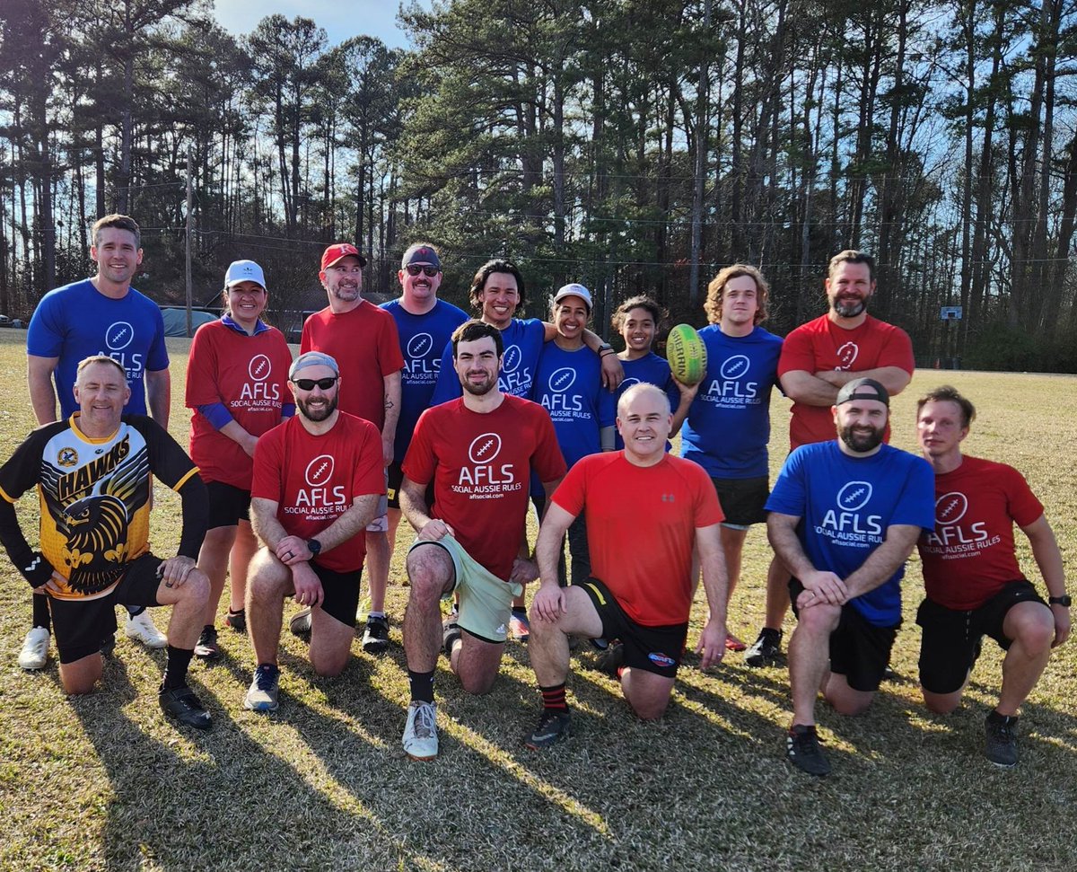 RomeRedbacks's tweet image. A women's skills and fitness session Saturday, a warm up game in Birmingham also on Sat, 20+ came out to play our Social Aussie Rules game Sunday. Our games on Sundays are open to anyone wanting to try. 3.00pm

@romegeorgia #usafl #romega #romegeorgia #aussierules #romegafootball