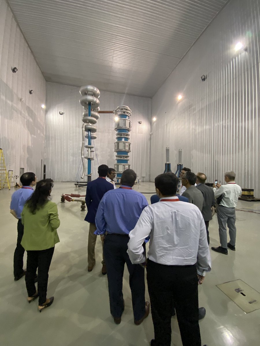 DeborahRH_'s tweet photo. On the road: today our 7🇨🇦 companies looking to advance R&amp;D partnerships in 🇮🇳visited the Electrical Research and Development Association in #Vadodara! So much potential for collaboration on ⚡️🔋☀️ sustainable tech, thanks for hosting us #ERDA! 

@joachimrocha @jeenageorge9 https://t.co/cSA6PtgLgs