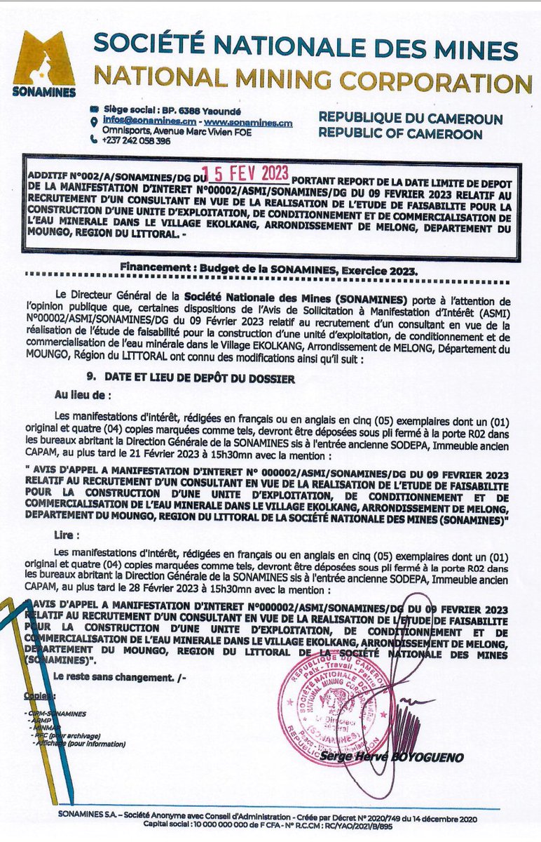 SONAMINES SA (@sonaminesc) on Twitter photo 