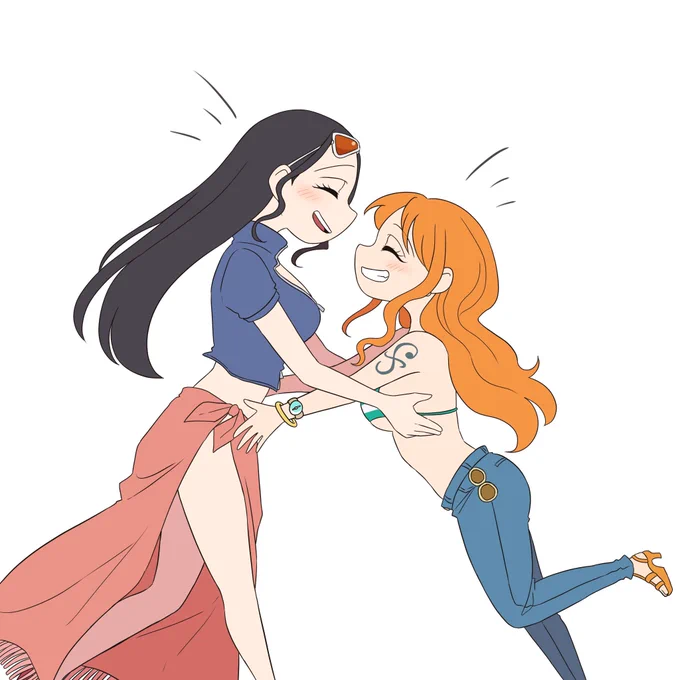 久しぶりにロビンちゃんとナミさんを描きたいような…描きたいような…描きたいような…… 