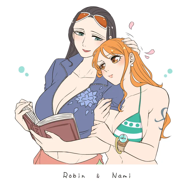 久しぶりにロビンちゃんとナミさんを描きたいような…描きたいような…描きたいような…… 