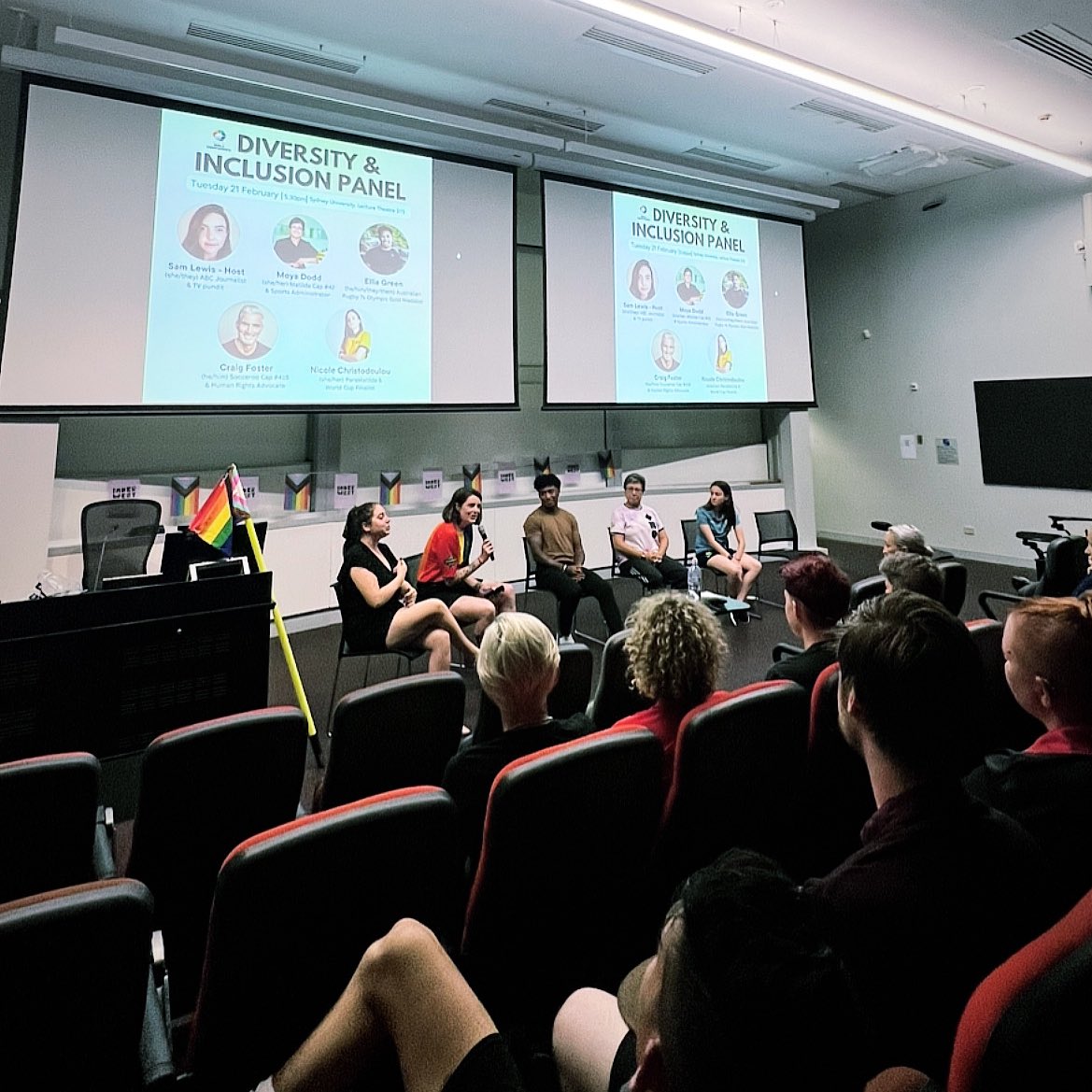 iglfa's tweet photo. Sydney 2023 IGLFA World Championships Diversity &amp; Inclusion Panel https://t.co/SCJSyH9RpJ