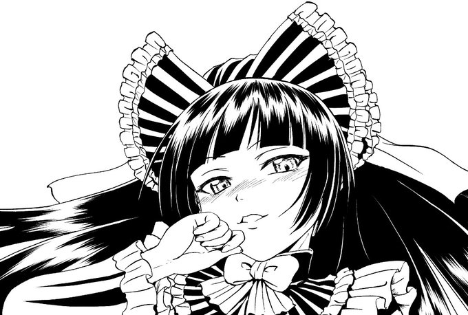 やっとクリスタできれいに払いできるペン先見つけた。このへんはSAIの方がきれいだった。 