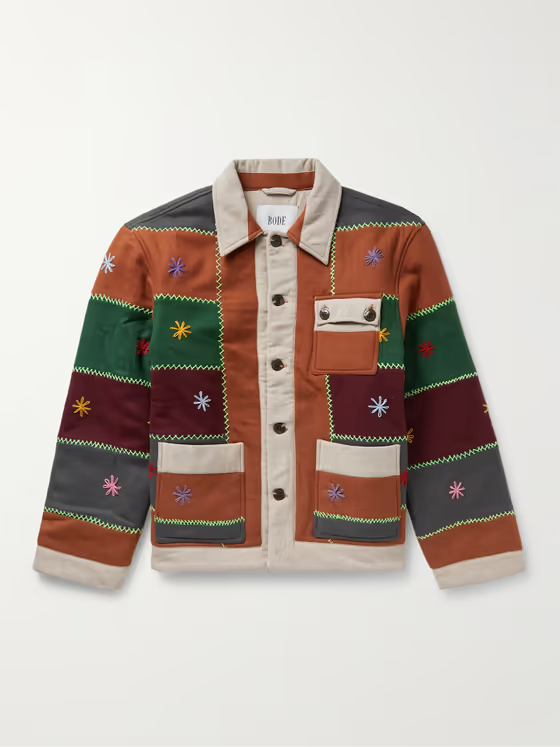 CheeperDeals's tweet image. Looking for a unique and stylish jacket? Check out the BODE Embroidered Patchwork Wool-Blend Jacket! With its high-quality wool blend and eye-catching patchwork design, this jacket is sure to turn heads. #bode #woolblendjacket #patchworkdesign

bit.ly/3Z9Uz3D